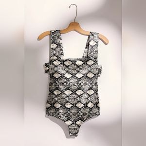 XL Free People "Oh She's Strappy" Bodysuit